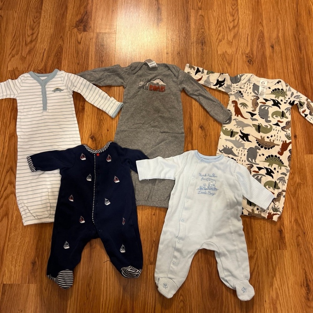 0-3 Month Baby Boy Clothes Bundle